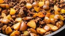 Ground Beef and Potatoes Hash