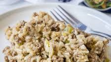 Hamburger Rice Casserole