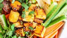 Healthy Thai Salad with Lemongrass Dressing