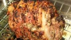 Herb Crusted Pork Belly