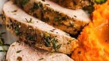 Herb Crusted Pork Tenderloin