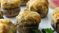 Herb and Cheese Stuffed Mushrooms