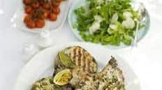 Herb & lemon pork chops