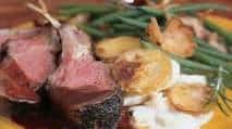 Herbed Lamb Chops with Pinot Noir Sauce