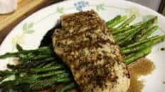 Honey-Balsamic Glazed Grilled Chicken W/ Asparagus