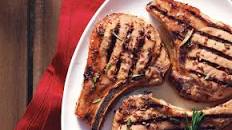 Honey-Cumin Glazed Pork Chops