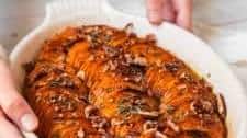 Honey and Herb-Infused Sweet Potatoes