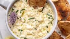Hot Crab Dip with Old Bay Crostini