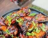 Hot Honey Garlic Wings