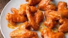 Hot Wings with Blue Cheese Dip