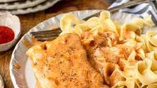 Hungarian Paprika Sour Cream Pork Chops