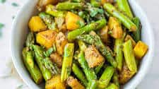 Indian Asparagus Stir Fry (Aloo Asparagus)