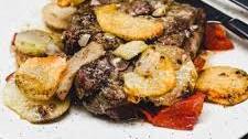 Italian Baked Lamb & Potatoes