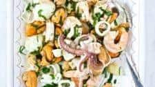 Italian Seafood Salad (Insalata di Mare Antipasto)