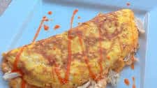 Keto Buffalo Chicken Omelette