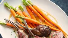 Key Lime Lamb Chops with Glazed Carrots