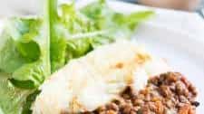 Lamb & Lentil Healthy Shepherd's Pie