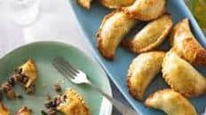 Lamb and sultana empanada