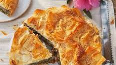 Lamb & spinach spanakopita