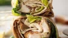 Lemon Chicken Caesar Wraps