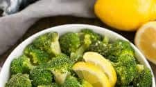 Lemon Garlic Broccoli