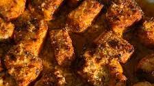 Lemon Garlic Butter Salmon Bites