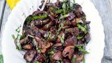 Lemon Garlic Roasted Mushrooms {Funghi Arrostiti con Lemone e Aglio}