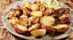Lemon-Garlic Roasted Potatoes