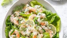 Light and Lemony Chilled Shrimp Salad