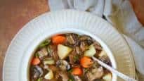 Make-ahead Beef Stew with Mushrooms and Potatoes