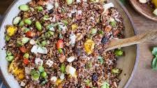 Mango Edamame Quinoa Salad