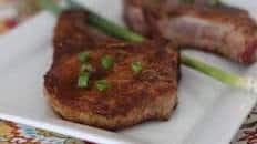 Maple Chili Pork Chops