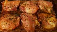 Maple-Ginger Chicken Thighs