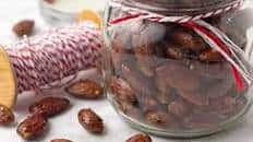 Maple Glazed Almonds