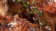 Maple Glazed Pork Chops