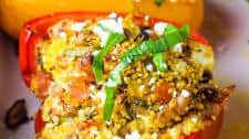 Mediterranean Couscous Stuffed Peppers