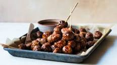 Mini Barbecue Meatballs Recipe - How to Make Mini Meatballs