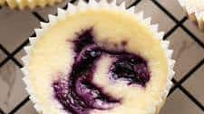 Mini Blueberry Cheesecakes