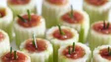 Mini Gazpacho Cucumber Shooters