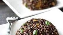 Moroccan Black Quinoa Salad