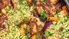 Moroccan-Inspired Chicken Couscous