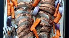 Moroccan Pork Tenderloin & Carrots