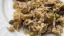 Mushroom Peas Pulao