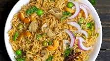 Mushroom Pulao Recipe