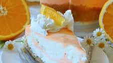 No-Bake Orange Creamsicle Cheesecake