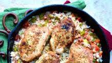 One Pan Pork Chops and Rice