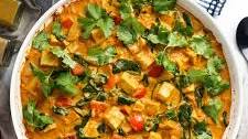 One Pan Tofu Coconut Curry
