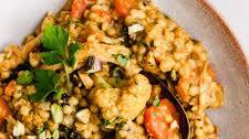 One Pot Moroccan-Spiced Chicken Stew with Sweet Potato & Couscous