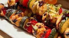 Orange Basil Chicken Kabobs