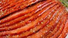 Orange Honey Glazed Baked Ham